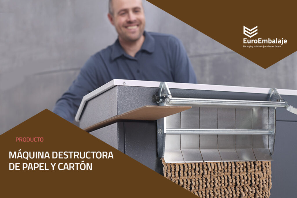 Máquina destructora de papel y cartón Euroembalaje