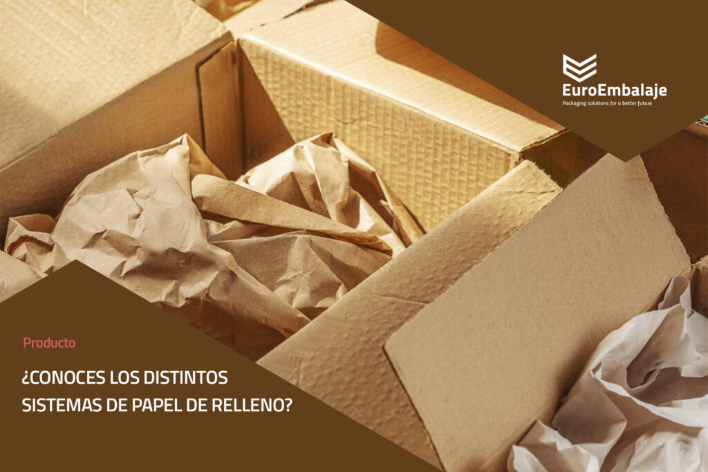 Distintos sistemas de papel de relleno