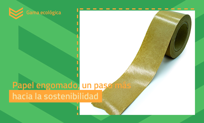 Papel engomado sostenible Euroembalaje